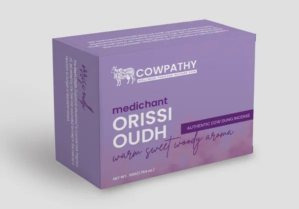 Cow Dung Incense Dhoop Stick Oudh. No Bamboo