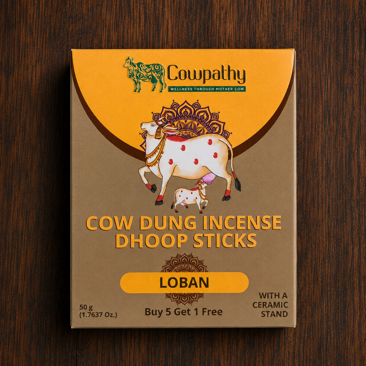 Cow Dung Dhoop Stick Loban. No Bamboo