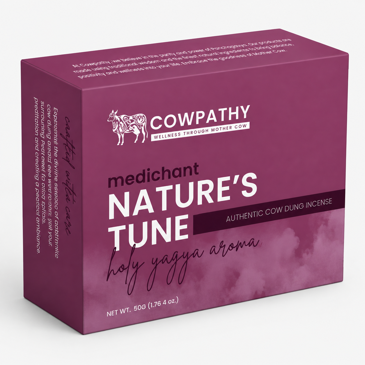 Cow Dung Incense Dhoop Stick Nature's Tune. No Bamboo