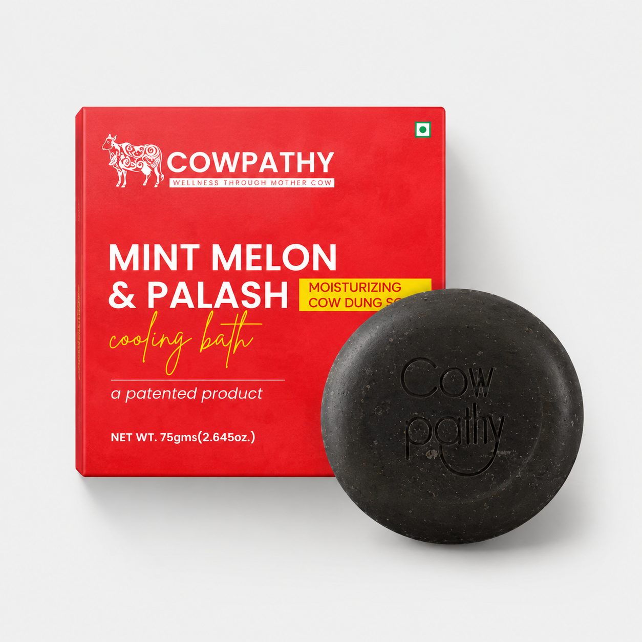 Cow Dung Soap Mint - Melon - Palash