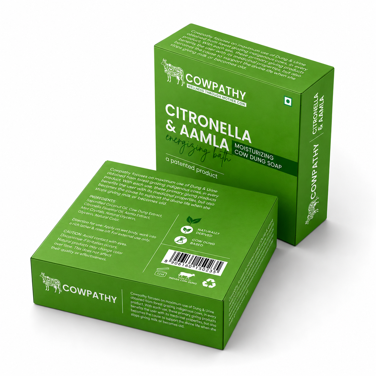 Cow dung Soap Citronella - Aamla