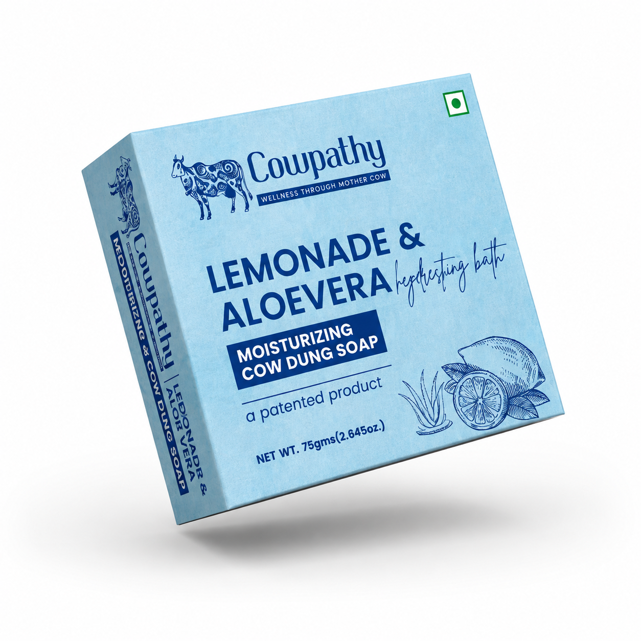 Cow dung Soap Lemonade - Aloe Vera