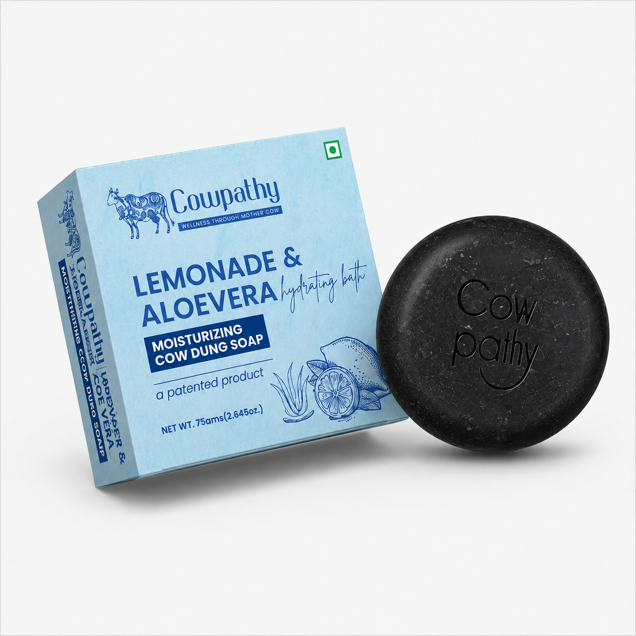 Cow dung Soap Lemonade - Aloe Vera