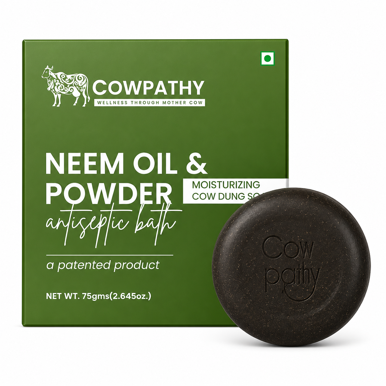 Cow dung Soap Neem oil - Neem Powder