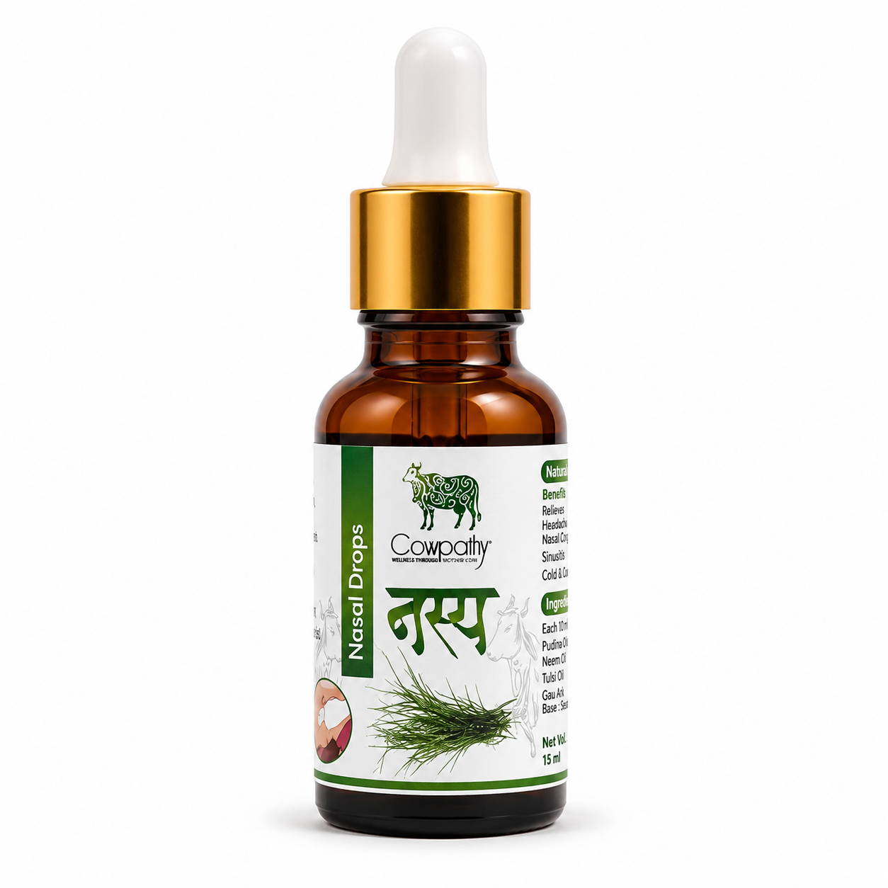 PANCHGAVYA NASYA( Nasal Drop)15ml