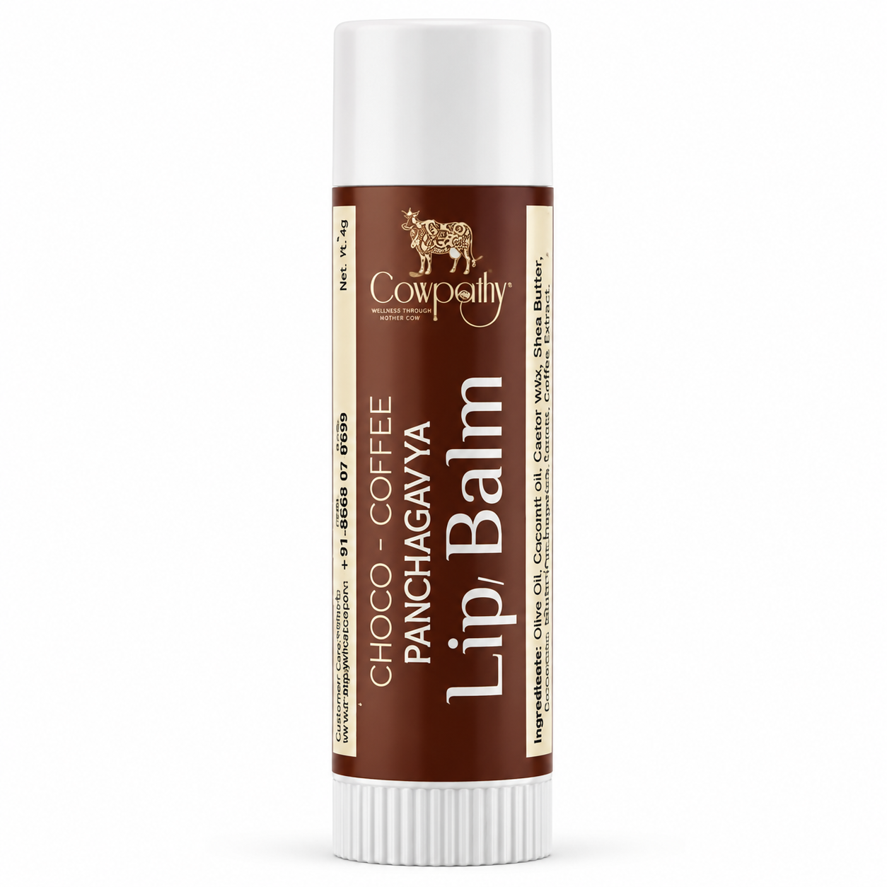 PanchaGavya Choco Coffee Lip Balm