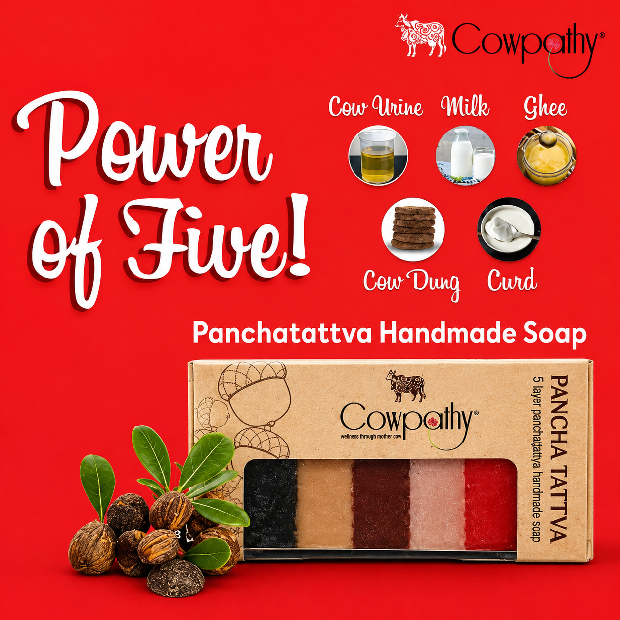 Panchagavya Shea Butter Soap