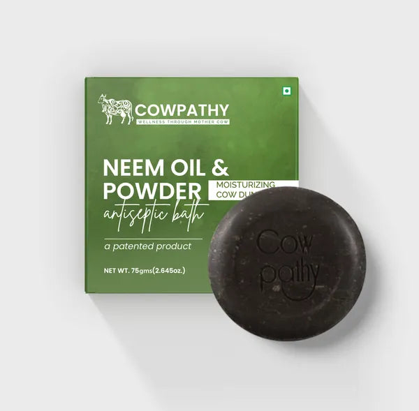 Cow dung Soap Neem oil - Neem Powder
