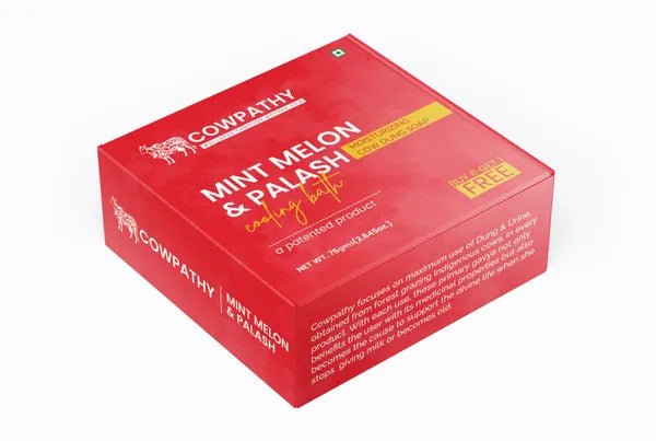 Cow Dung Soap Mint - Melon - Palash